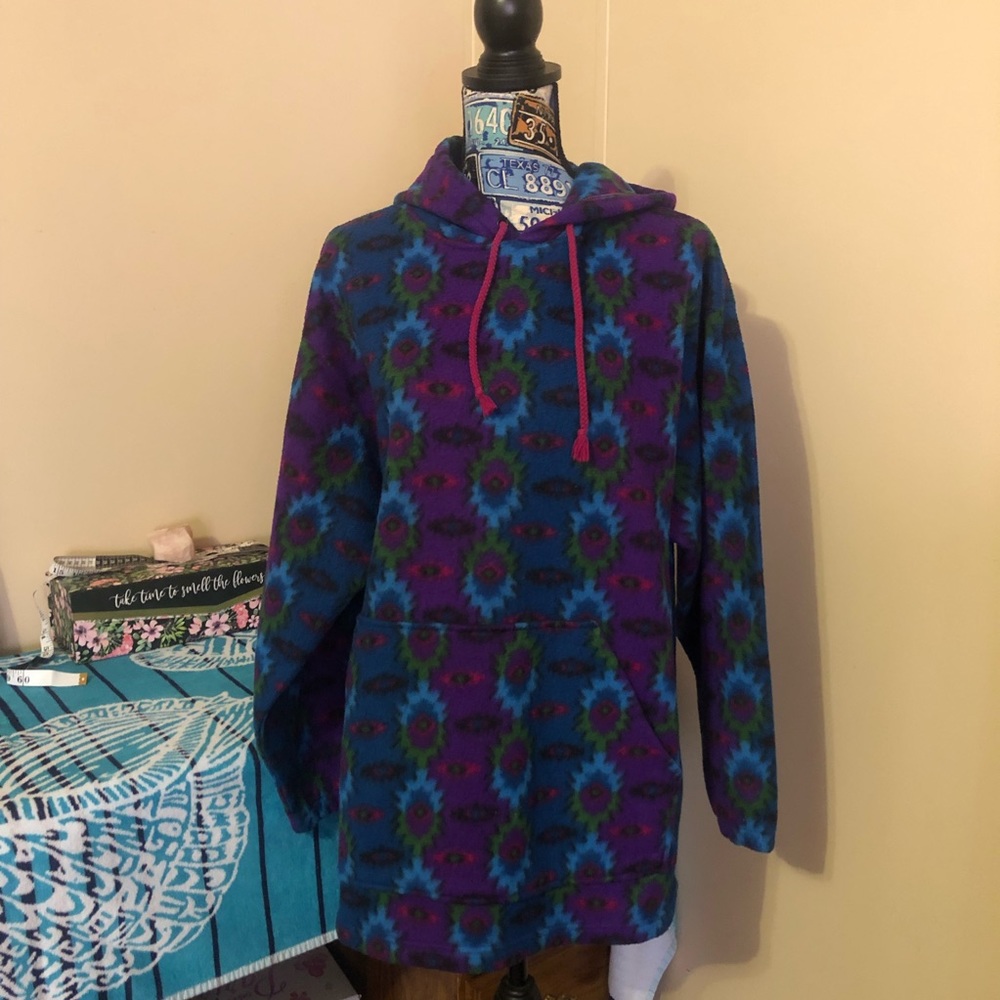 Vintage 80’s Santana Fleece Pullover Hoodie